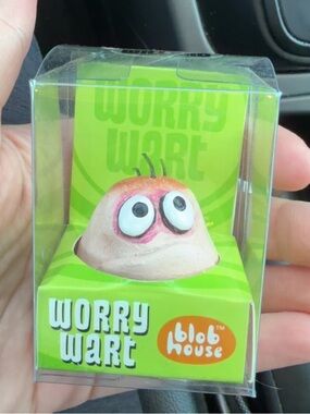 Georgetown Home & Garden Novelty Worry Disappearing Wart funny - Green